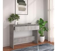 Walplus Console Table Concrete Grey 100X35X76.5 Cm Engineered Wood