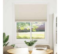Walplus Cream Plisse Blind 110X150Cm Window Shade Pleated Design Easy Install Top Down Bottom Up Privacy Light Control
