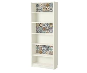 WALPLUS Decorations Wall Stickers Wall Murals Decals Living Room Children Nursery Home Décor WM10008 - Mediterranean Tiles X 4PCS