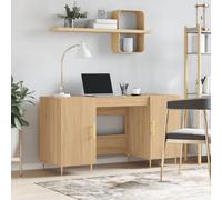 Walplus Desk Sonoma Oak 140X50X75 Cm Engineered Wood