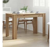 Walplus Dining Table Artisan Oak 120X60X76 Cm Engineered Wood
