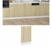 Walplus Dishwasher Panel Lyon Sonoma Oak 45X3X67 Cm Engineered Wood