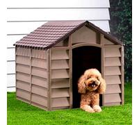 Walplus Dog House Brown 86X84X82 Cm Polypropylene