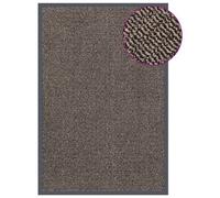 Walplus Doormat Tufted 80X120 Cm Dark Brown