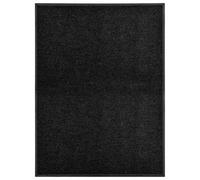 Walplus Doormat Washable Black 90X120 Cm