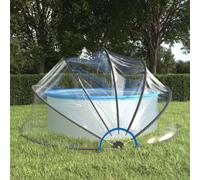 Walplus Durable Pool Dome 500X250 Cm Pvc With Fibreglass Construction