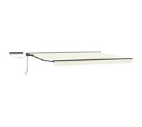 Walplus Electric Retractable Awning Cream And Anthracite 5 X 3 M