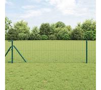 Walplus Fence Post Other 26 Pcs Green 3.2 X 3.2 X 120 Cm Steel
