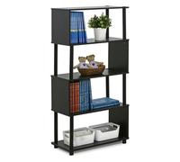 Walplus Furinno 5-Tier Flexi Rack, Espresso