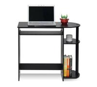 Walplus Furinno Easy Assembly Computer Desk, Espresso Home Decorations