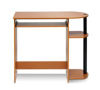 Walplus Furinno Easy Assembly Computer Desk, Light Cherry Home Decorations