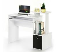 Furinno ECON Desk, Gaming Desk, Computer Desk, Office Desk, White