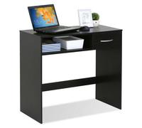 Walplus Furinno Jaya Computer Study Desk With Drawer, Espresso