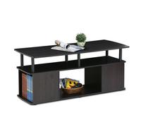 Walplus Furinno Jaya Utility Design Coffee Table, Black