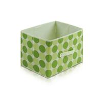 Walplus Furinno Laci Dot Design Non-Woven Fabric Soft Storage Organizer, Green