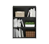 Walplus Furinno Pasir 3-Tier Open Shelf, Americano