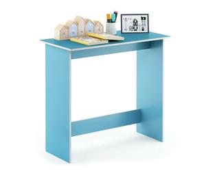 Walplus Furinno Simplistic Study Table, Light Blue/white