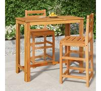 Walplus Garden Bar Table 120X60X105 Cm Solid Wood Acacia