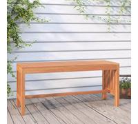 Walplus Garden Bench 110 Cm Solid Wood Eucalyptus
