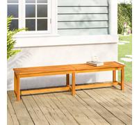 Walplus Garden Bench 180X35X45 Cm Solid Wood Acacia