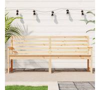 Walplus Garden Bench 203.5X48X91.5 Cm Solid Wood Pine