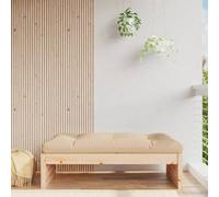 Walplus Garden Outdoor Footstool 120X80 Cm Solid Wood Pine