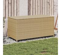 Walplus Garden Storage Box Mix Beige 190L Poly Rattan