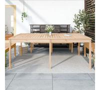 Walplus Garden Table 203.5X100X76 Cm Solid Wood Pine
