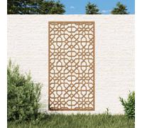 Walplus Garden Wall Decoration 105X55 Cm Corten Steel Moorish Design