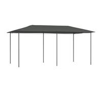 Walplus Gazebo 3X6X2.6 M Anthracite 160 G/ma