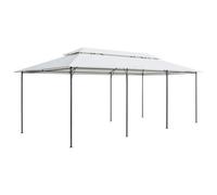 Walplus Gazebo 600X298X270 Cm White 180G/ma