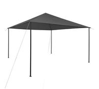 Walplus Gazebo Outdoor Beach Party Festival Camping Tent Canopy Wedding Marquee Awning4X4X3 M Anthracite 180 G/ma