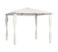Walplus Gazebo With Post Covers 3X3X2.6 M Cream 160 G/ma