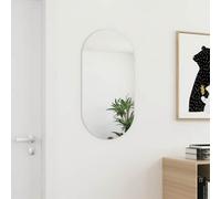 Walplus Glass Mirror 80X40 Cm - Frameless Wall Mirror For Bedroom, Living Room, Dressing Room