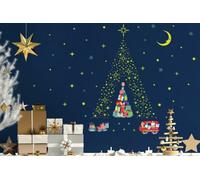WALPLUS Wall Stickers, Christmas Decorations, Mixed, One Size