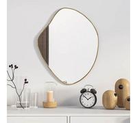 Walplus Gold Wall Mirror 50X40 Cm Decorative Vanity Mirror