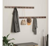 Walplus Hanger Brown 60 X 7 X 8 Cm Solid Reclaim Wood