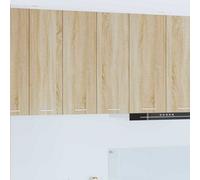 Walplus Hanging Cabinet Riga Sonoma Oak 60 X 31 X 80 Cm Engineered Wood