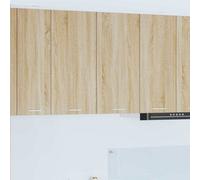 Walplus Hanging Cabinet Riga Sonoma Oak 80 X 31 X 80 Cm Engineered Wood