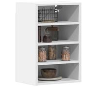 Walplus Hanging Cabinet Riga White 40X29.5X60 Cm Engineered Wood