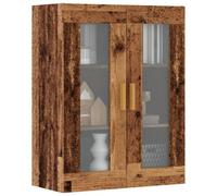 Walplus Hanging Wall Cabinet Old Wood 69.5X34X90 Cm