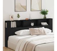 Walplus Headboard Cabinet 220 X 18,5 X 104,5 Cm Engineered Wood