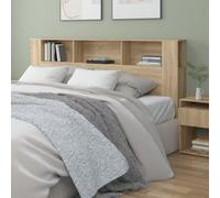 Walplus Headboard Cabinet Sonoma Oak 200X18.5X104.5 Cm