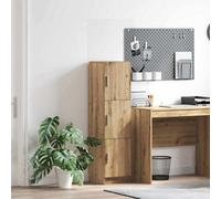Walplus Highboard Artisan Oak 31.5 X 32 X 124 Cm Engineered Wood