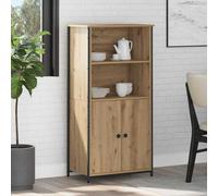 Walplus Highboard Artisan Oak 62 X 36 X 121.5 Cm Engineered Wood