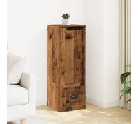 Walplus Highboard Old Wood 36X35.5X103.5 Cm Engineered Wood