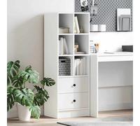 Walplus Highboard With Drawer White 45.5 X 34 X 127 Cm Engineered Wood