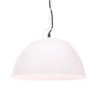 Walplus Industrial Vintage Hanging Lamp 25 W White Round 41 Cm E27