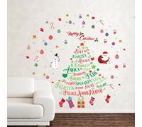 Walplus Italian Christmas Wall Stickers Wall Art, Diy Art, Home Decorations, Decals