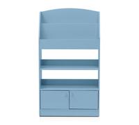 Walplus Kidkanac Magazine/bookshelf With Toy Storage Cabinet, Light Blue